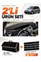 Renault Scenic 2 (2003-2009) Compatible Dashboard Cover + Tay Feather Trunk Bag + Sticker Set - Re044
