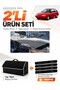 Mazda 323 Hatchback Bg Kasa (1991-1995) Compatible Dashboard Cover + Tay Tüy Trunk Bag Set - Ma005