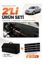 Dashboard Cover + Thai Feather Trunk Bag + Sticker Set Opel Vectra C (2002-2008) Compatible - Op016