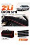Renault 11 Flash (1989-1996) Compatible Dashboard Cover + Tay Feather Trunk Bag + Sticker Set - Re003