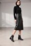 Elit Pm08 K304 Women's Heeled Boots Brown