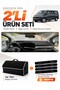 Volkswagen Transporter (2025-Later) Compatible Dashboard Cover + Tay Feather Luggage Bag Set - Vw035
