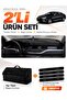 Citroen C5 (2008-2015) Compatible Dashboard Cover + Tay Feather Trunk Bag + Sticker Set - Ci003