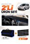 Honda Hr-V (1998-2005) Compatible Glove Box Cover + Thai Feather Trunk Bag + Sticker Set - Ho018