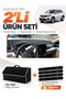 Kia Sorento (2009-2014) Compatible Glove Box Cover + Thai Feather Trunk Bag + Sticker Set - Ki019