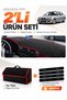Dashboard Cover + Thai Feather Trunk Bag + Sticker Set Compatible with Bmw E46 (1997-2006) - Bm002