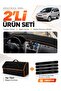 Honda Hr-V (1998-2005) Compatible Glove Box Cover + Thai Feather Trunk Bag + Sticker Set - Ho018