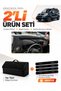 Fi̇at Fi̇ori̇no Fully Closed (2007-2026) Compatible Glove Box Cover + Tay Tüy Luggage Bag Set - Fi024