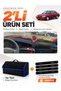 Toyota Carina T170 (1988-1992) Compatible Dashboard Cover + Tay Feather Trunk Bag + Sticker Set - To008