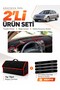 Infiniti İ30-İ35 (1998-2000) Compatible Torpedo Cover + Thai Feather Luggage Bag + Sticker Set - In002
