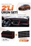 Hyundai̇ İ20 (2014-2020) Compatible Glove Box Cover + Tay Tüy Luggage Bag + Sticker Set - Hu002