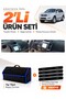 Toyota Land Cruiser Prado (2002-2009) Compatible Dashboard Cover + Tay Tüyü Luggage Bag Set - To020