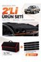 Dashboard Cover + Thai Feather Trunk Bag + Sticker Set Mercedes W123 (1976-1985) Compatible - Mb010