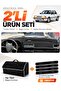 Kia Kapital (1994-1996) Compatible Torpedo Cover + Thai Feather Luggage Bag + Sticker Set - Ki009