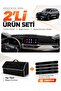 Chery Tiggo 7 (2018-2024) Compatible Glove Box Cover + Thai Feather Trunk Bag + Sticker Set - Cy002