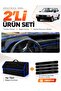 Fiat Uno 60,70 (1983-1995) Compatible Dashboard Cover + Tay Feather Trunk Bag + Sticker Set - Fi019