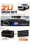 Foton Tunland V9 (2025-Later) Compatible Glove Box Cover + Thai Feather Trunk Bag Set - Ft001