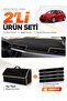 Seat Ibiza (2017-2021) Compatible Glove Box Cover + Tay Feather Trunk Bag + Sticker Set - Se009 - 2