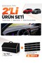 Renault Austral (2023-2026) Compatible Glove Box Cover + Thai Feather Trunk Bag + Sticker Set - Re052