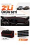 Dashboard Cover + Thai Feather Trunk Bag + Sticker Set Compatible with Cupra Formentor (2020-2026) - Se011