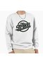 The Strokes Printed Cotton 3 Thread Threaded Crew Neck Oversize Sweatshirt