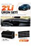 Peugeot 408 (2022-2026) Compatible Dashboard Cover + Thai Feather Trunk Bag + Sticker Set - Pe033