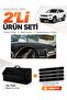 Jeep Grand Cherokee (2014-2020) Compatible Dashboard Cover + Tay Feather Luggage Bag Set - Je002