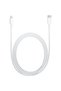 iPhone compatible cable with USB type C connector, 1m length, fast charge