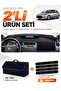 Citroen C4 (2004-2009) Compatible Dashboard Cover + Tay Feather Trunk Bag + Sticker Set - Ci018
