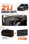 Glove Box Cover + Thai Feather Luggage Bag Set Compatible with Ford Courier (2020-2023) with Screen - Fo005