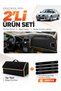 Glove Box Cover + Feather Bag Set Mitsubishi Carisma Small Screen (1997-2003) Compatible - Mi003
