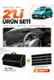 Renault Twingo (1998-2000) Compatible Glove Box Cover + Tay Feather Trunk Bag + Sticker Set - Re050