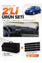 Renault Clio Symbol Airbag Compatible (2003-2006) Compatible Glove Box Cover + Tay Feather Luggage Bag Set - Re012