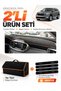 Dashboard Cover + Thai Feather Trunk Bag + Sticker Set Kia Sorento (2015-2018) Compatible - Ki020