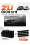 Toyota Proace City (2020-2026) Compatible Dashboard Cover + Tay Tüy Luggage Bag + Sticker Set - To021