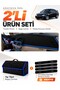 Proton Gen 2 (2004-2011) Compatible Glove Box Cover + Thai Feather Trunk Bag + Sticker Set - Pr001