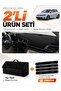 Volkswagen Golf 7 (2012-2020) Compatible Glove Box Cover + Tay Feather Trunk Bag + Sticker Set - Vw012