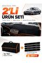Bmw E39 (1995-2003) Compatible Dashboard Cover + Thai Feather Trunk Bag + Sticker Set - Bm009