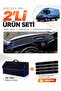 Iveco Daily (2015-2021) Compatible Glove Box Cover + Thai Feather Luggage Bag + Sticker Set - Iv002