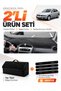 Seat Toledo (2005-2013) Compatible Glove Box Cover + Thai Feather Trunk Bag + Sticker Set - Se008