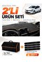 Renault Clio 4 (2012-2019) Compatible Glove Box Cover + Tay Feather Trunk Bag + Sticker Set - Re018
