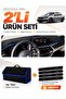 Bmw G30 G31 G38 (2017-2023) Compatible Glove Box Cover + Thai Feather Luggage Bag + Sticker Set - Bm008