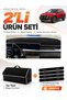 Hyundai Tucson (2024+ Later) Compatible Glove Box Cover + Tay Tüy Luggage Bag + Sticker Set - Hu039