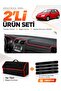 Volkswagen Golf 5 (2003-2009) Compatible Glove Box Cover + Tay Feather Trunk Bag + Sticker Set - Vw010