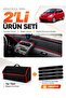 Honda Jazz (2002-2008) Compatible Glove Box Cover + Thai Feather Trunk Bag + Sticker Set - Ho016