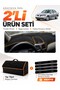 Nissan Almera Covered (2000-2006) Compatible Glove Box Cover + Tay Tüy Luggage Bag Set - Ni001