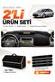 Citroen C4 (2004-2009) Compatible Dashboard Cover + Tay Feather Trunk Bag + Sticker Set - Ci018