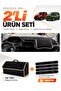 Peugeot Ri̇fter (2018-2026) Compatible Dashboard Cover + Thai Feather Trunk Bag + Sticker Set - Pe028