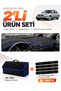 Glove Box Cover + Thai Feather Trunk Bag Set Volkswagen Passat B5 (1996-2000) Compatible - Vw015
