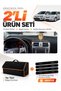 Toyota Avensis T270 (2009-2015) Compatible Glove Box Cover + Tay Tüy Luggage Bag Set - To004